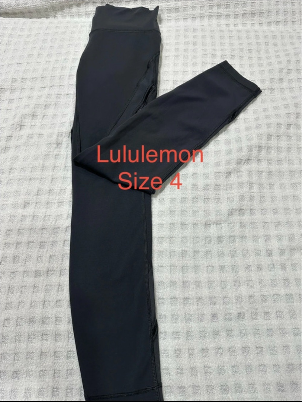 lululemon athletica Kids Black Leggings